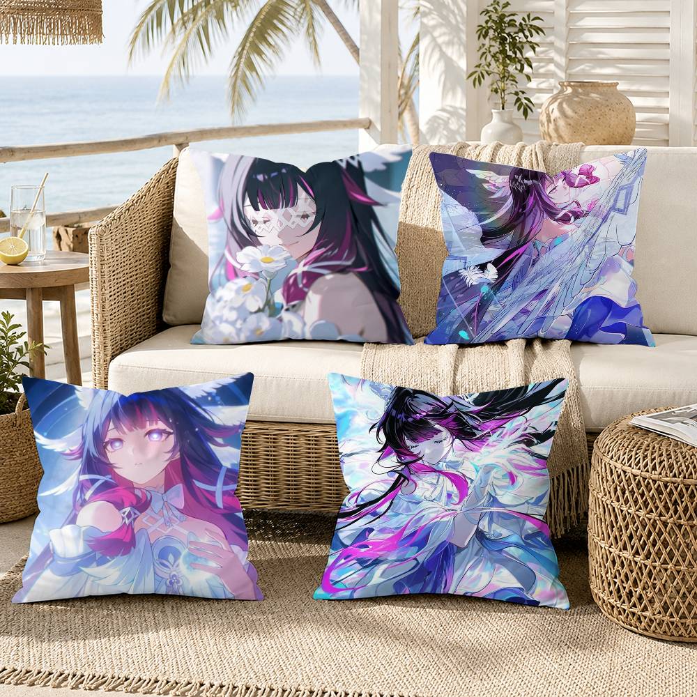 Home Textiles Là Gì - Taie d'oreiller G-Genshin l-Impact C-columbina, housse