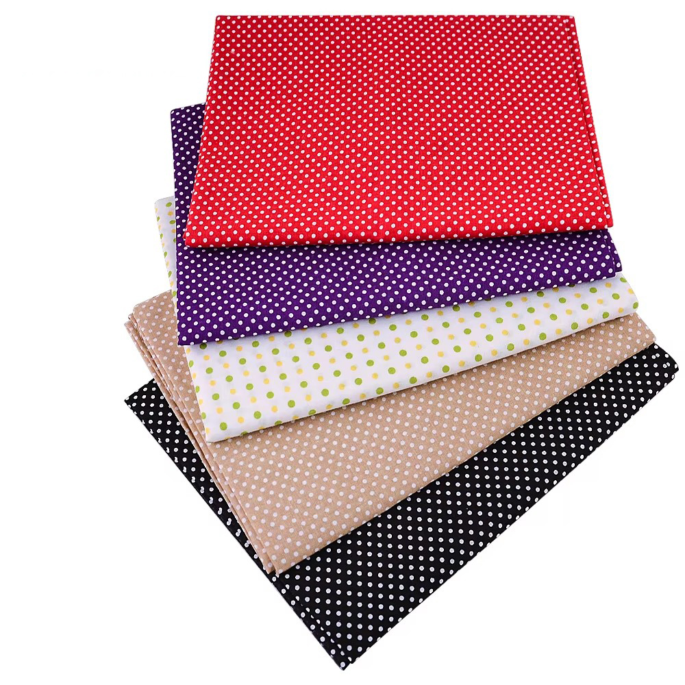 Home Textiles Discount - Tissu en coton imprimé à pois