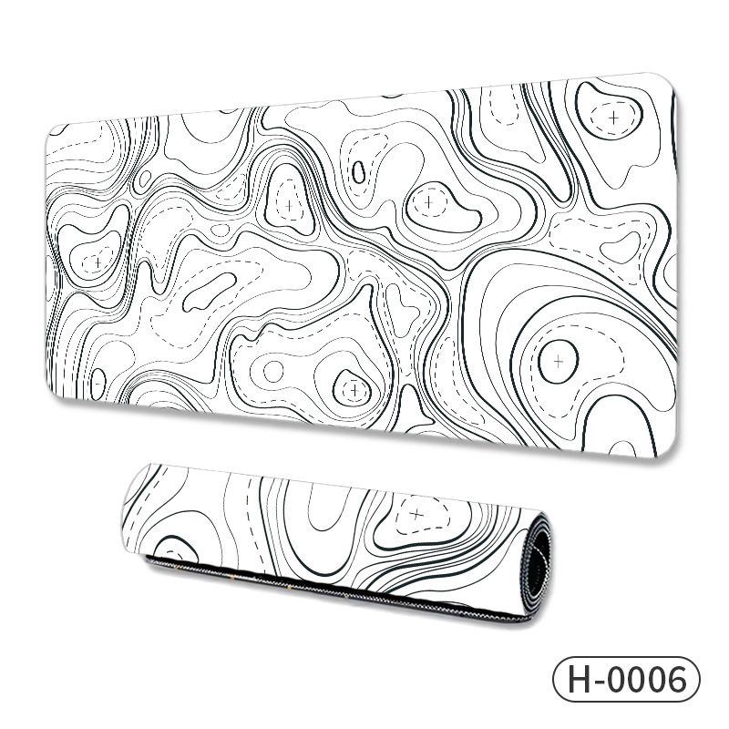 Home Lines Textiles - Tapis de bureau XXL VIKAMA moderne
