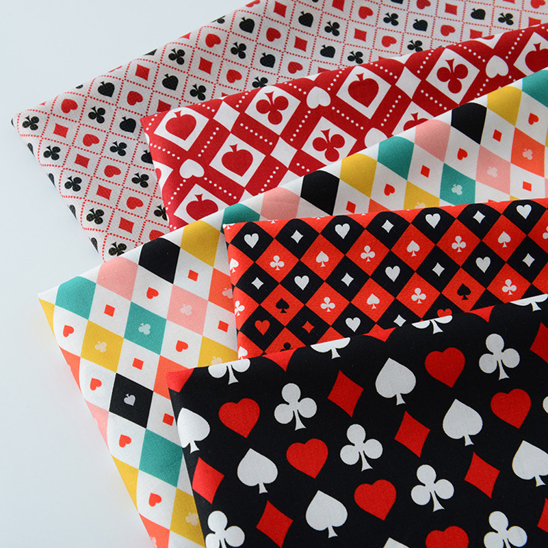 Home Textiles Discount - Ins Poker Element coton impression numérique
