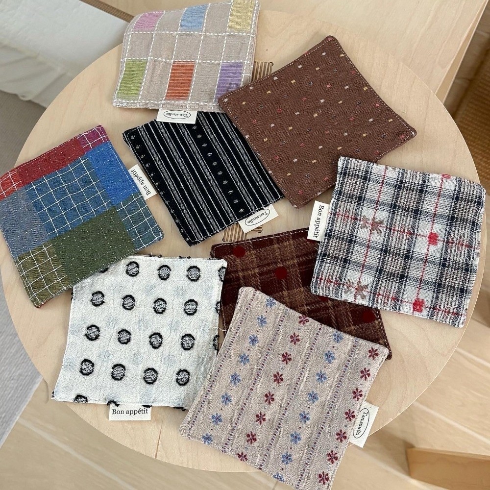 Home Textiles Discount - Nouveau dessous de verre coloré en