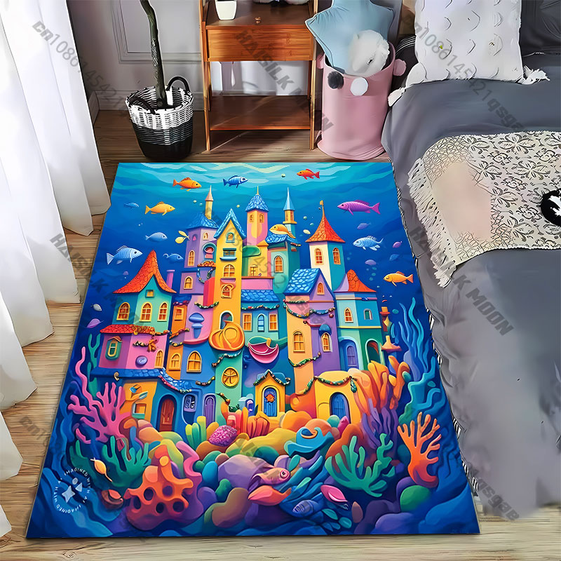 Home Textiles City - Tapis de yoga aux couleurs vives