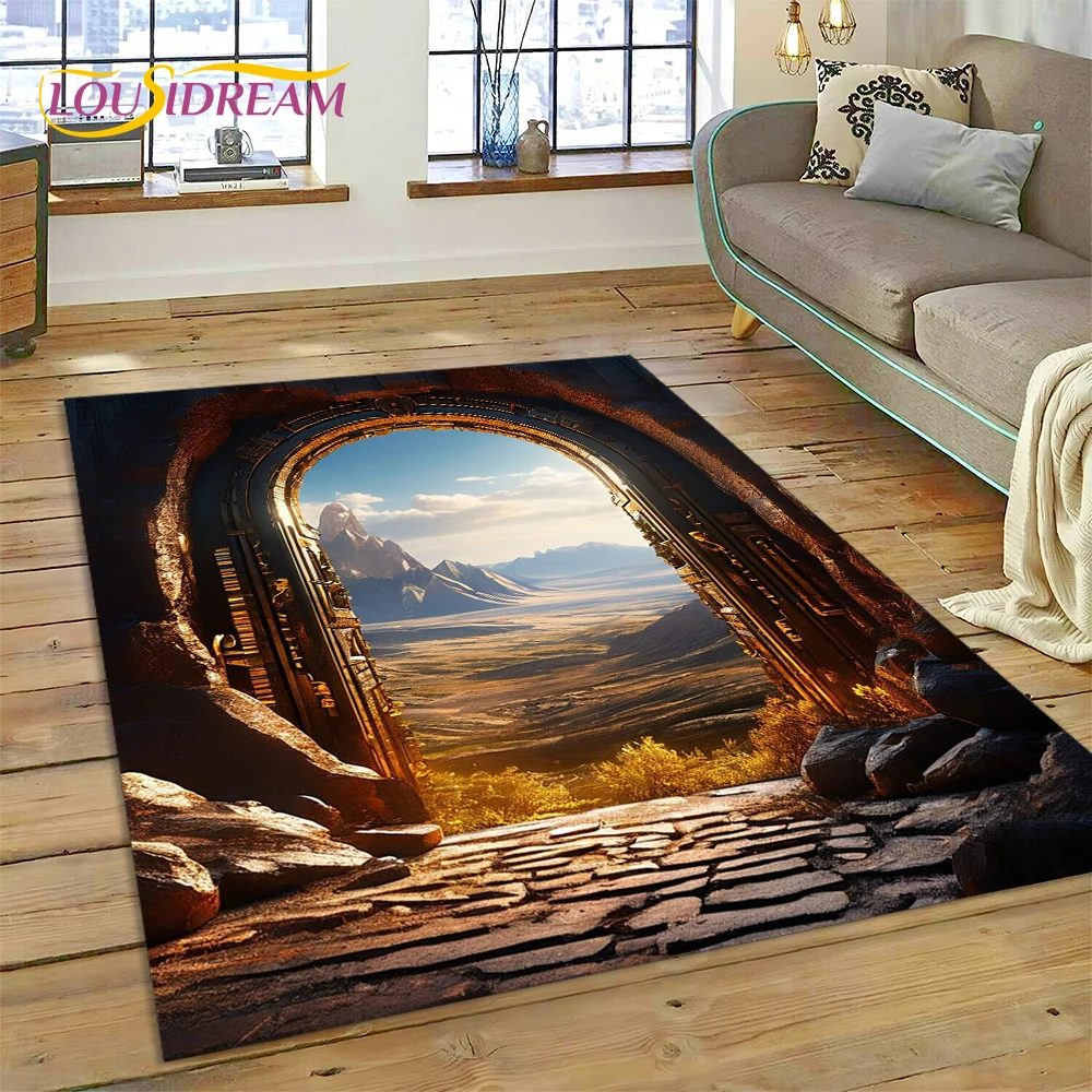 Home Textiles Sale - Tapis de porte de Temple de