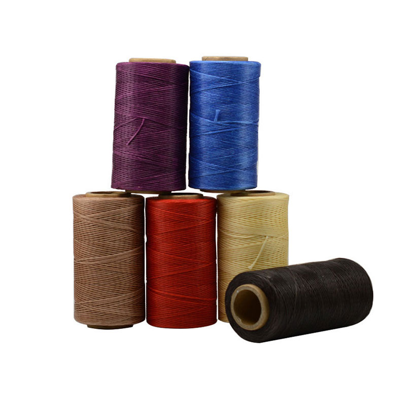 Home Textiles Manufacturer - Fil ciré plat en cuir pour