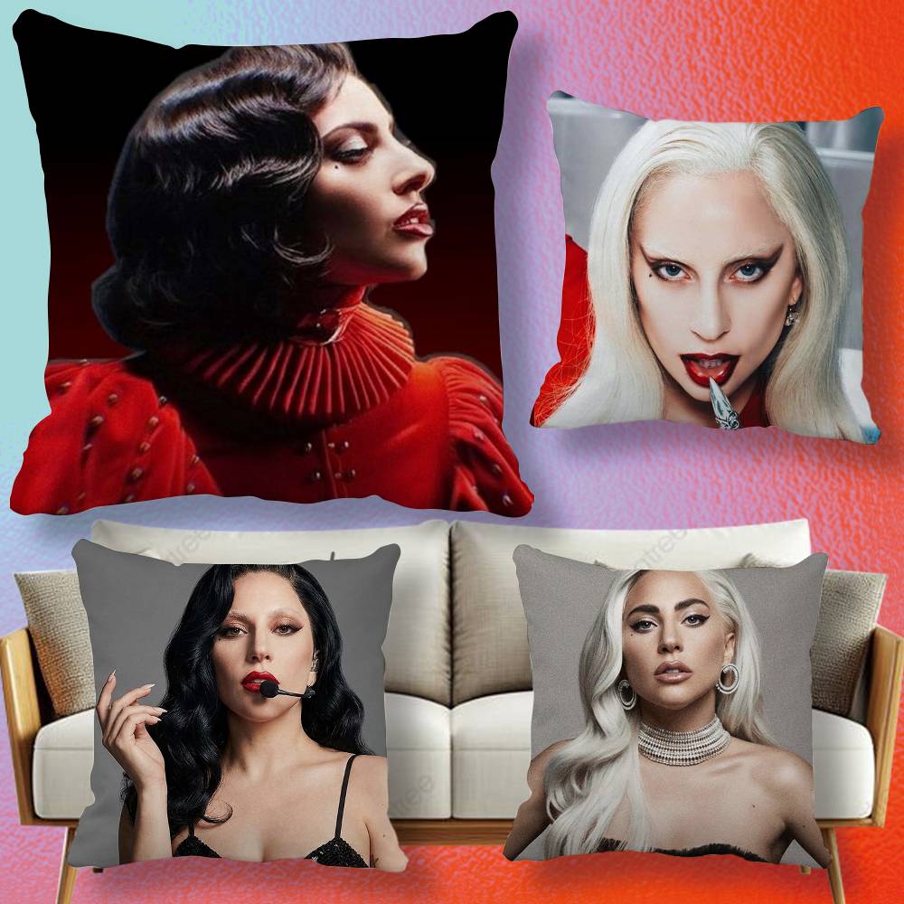 Home Textiles Là Gì - Housse de coussin Singer L-Lady G-Gaga,