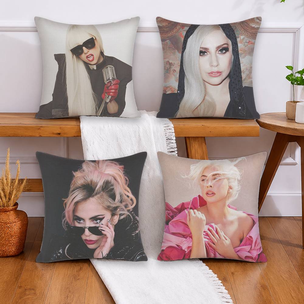 Home Textiles Là Gì - Taie d'oreiller L-Lady G-Gaga pour canapé,