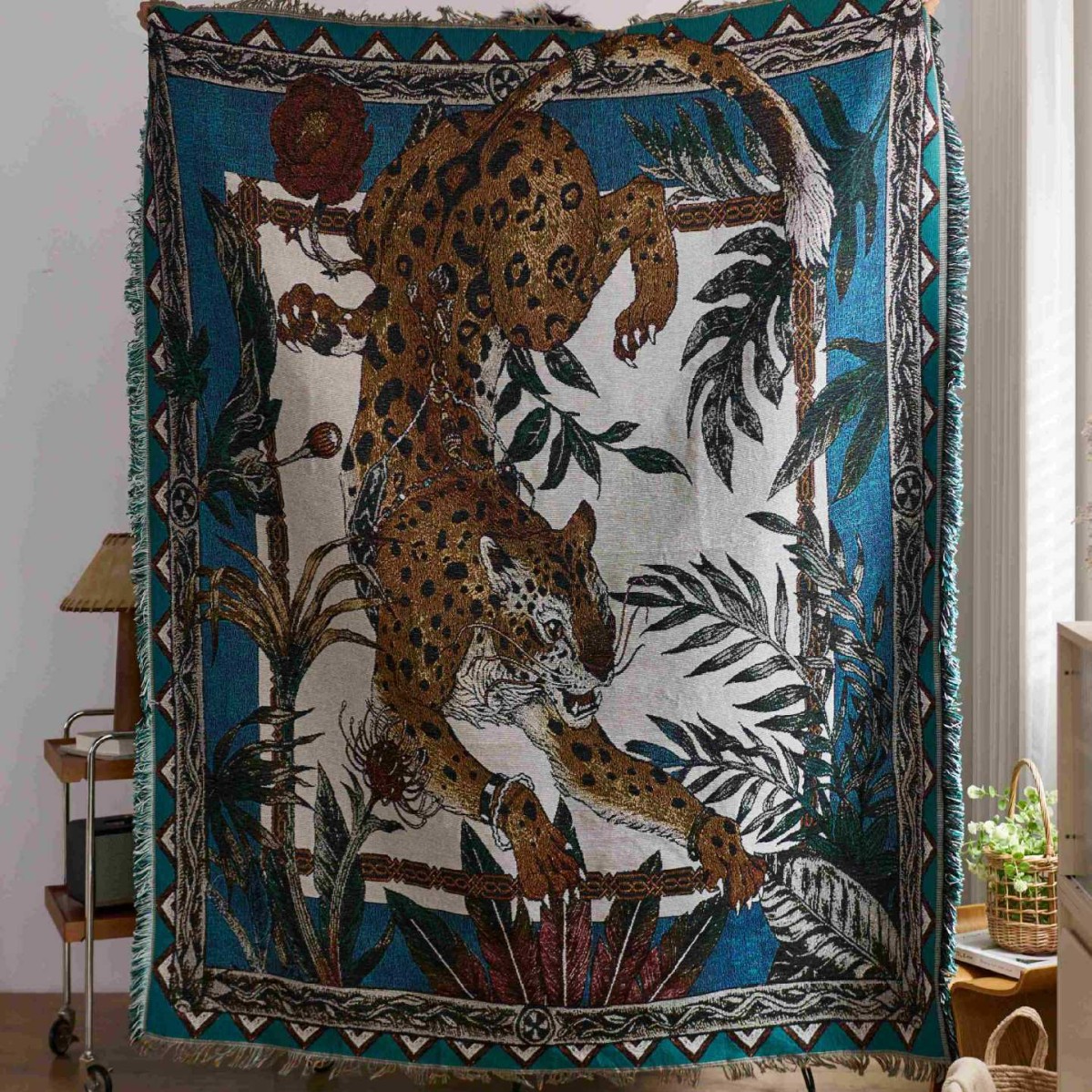 Tapisserie Léopard Textile Cit - Home Textiles City avis et prix