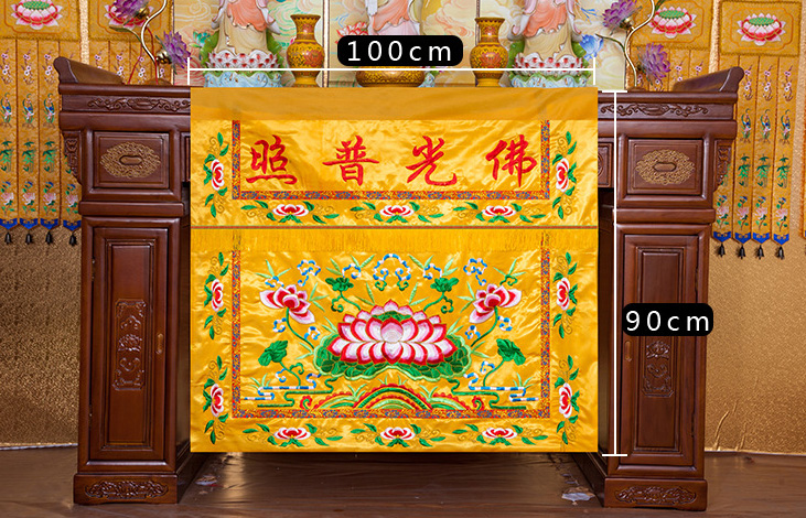 Ornement de temple bouddhiste, - Home Textiles Wholesale avis et prix
