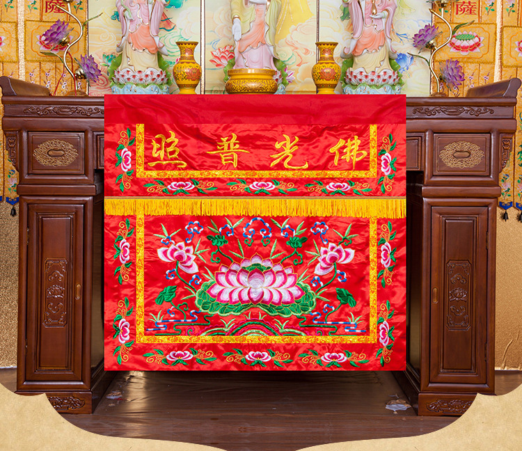 Ornement de temple bouddhiste, - Home Textiles Wholesale avis et prix