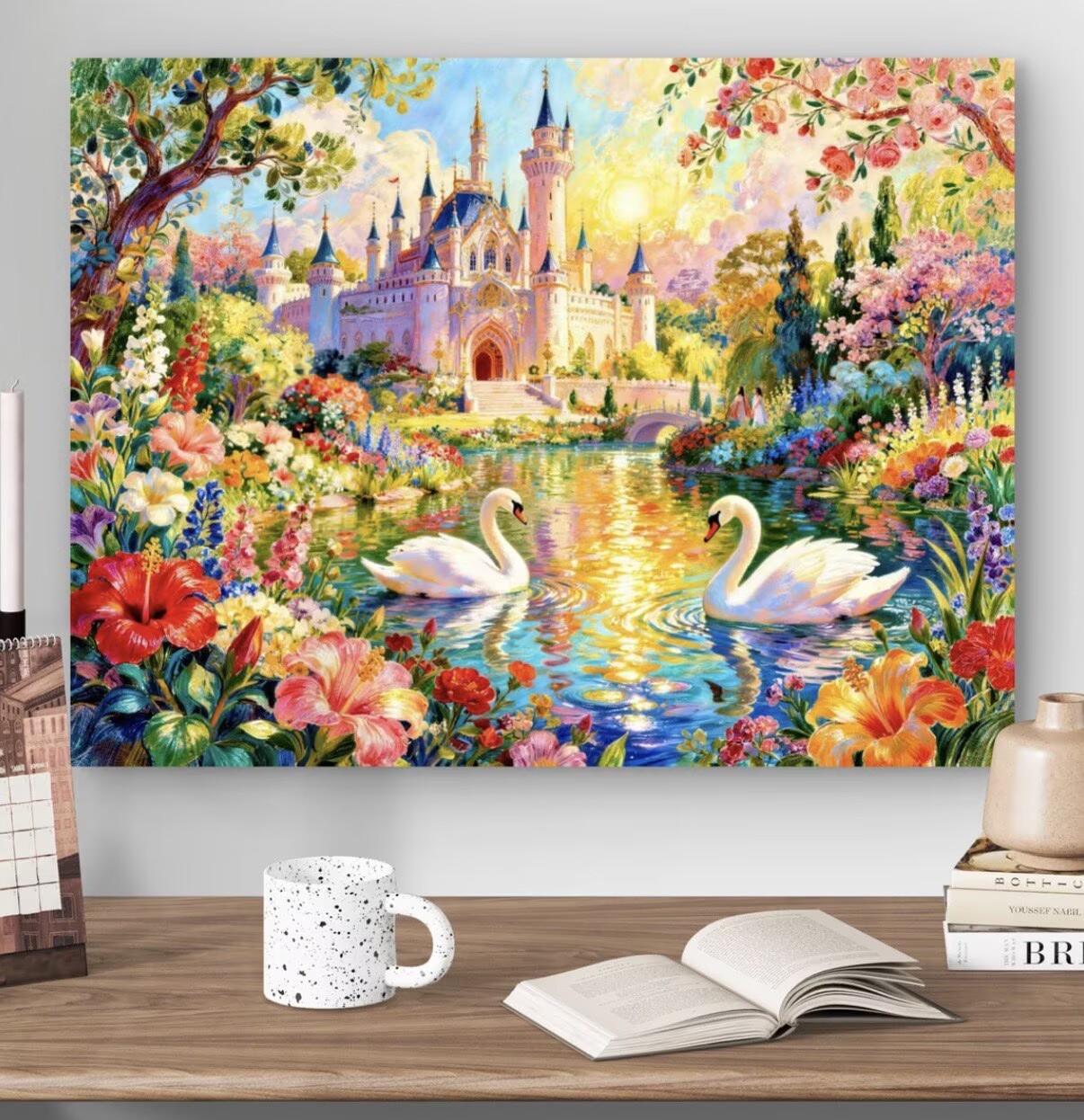 Kit de broderie au point de cr - Home Textiles Discount avis et prix