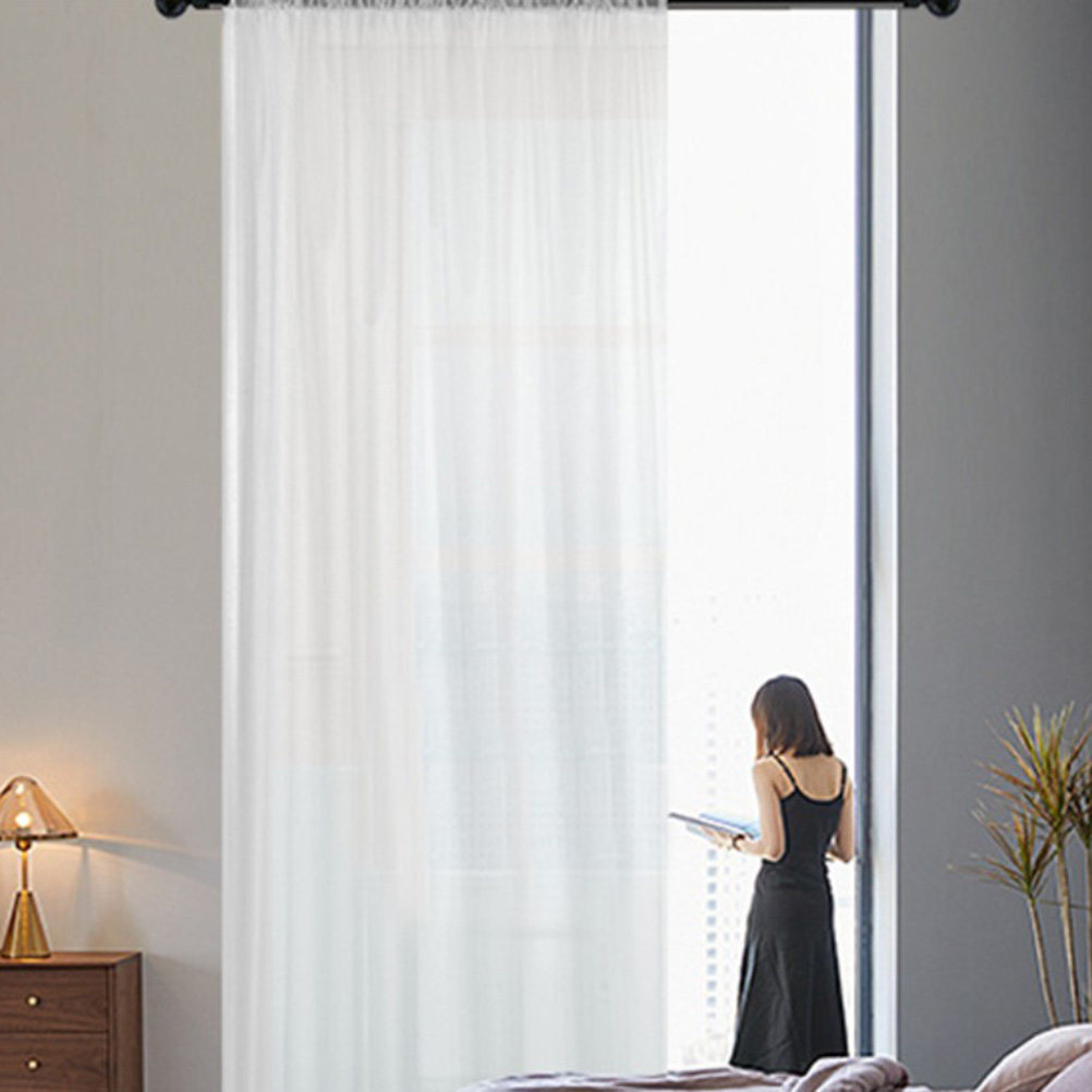 Voilages blancs transparents p - Curtain Sheer Voile avis et prix