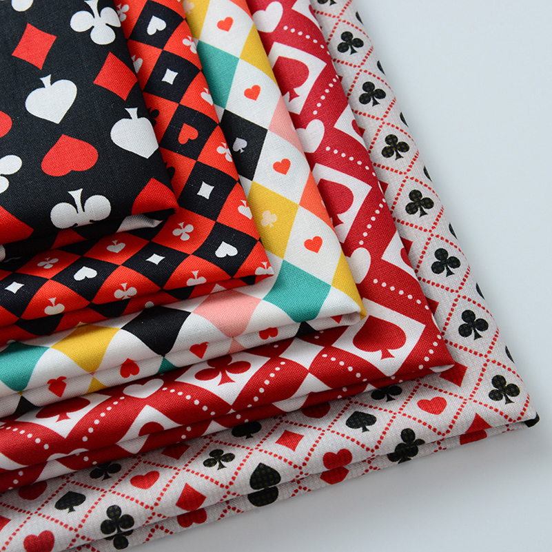 Ins Poker Element coton impres - Home Textiles Discount avis et prix