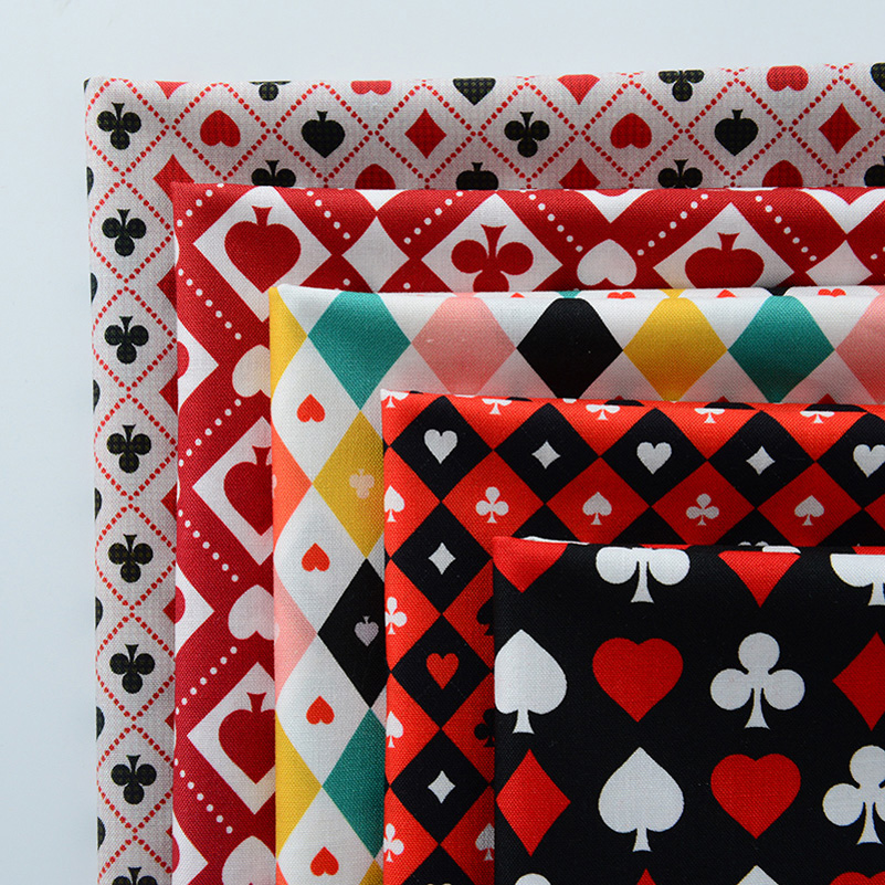 Ins Poker Element coton impres - Home Textiles Discount avis et prix