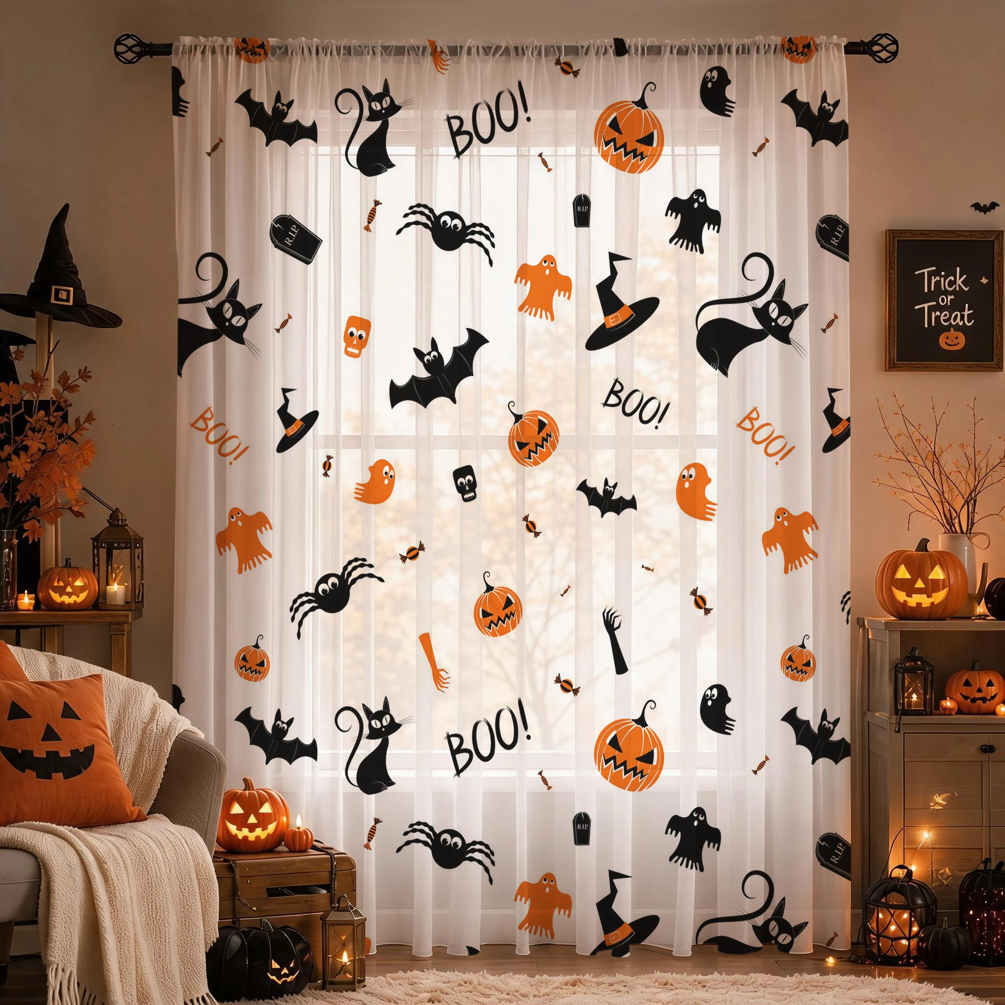 Voilage transparent pour Hallo - Curtain Sheer Voile avis et prix