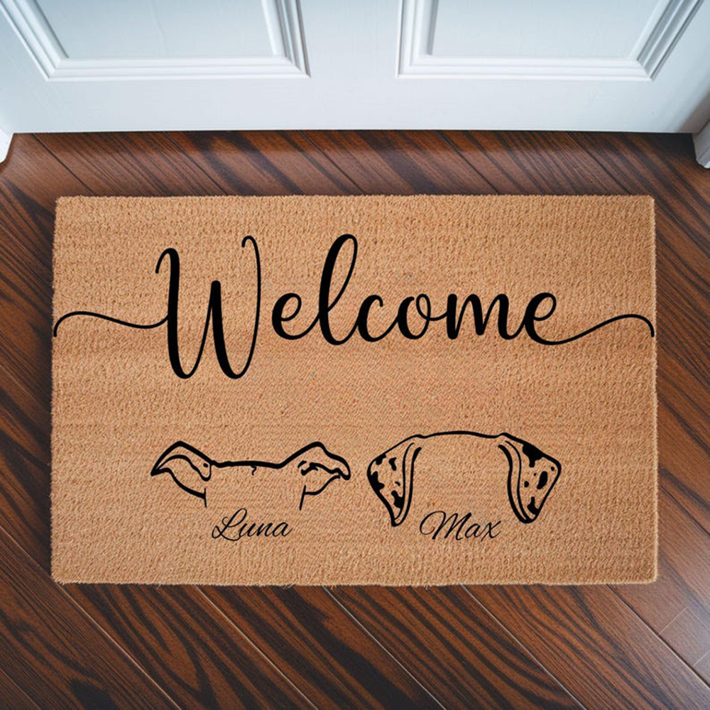 Tapis de porte avec imprimé de - Home Textiles City avis et prix