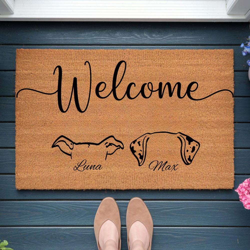 Tapis de porte avec imprimé de - Home Textiles City avis et prix