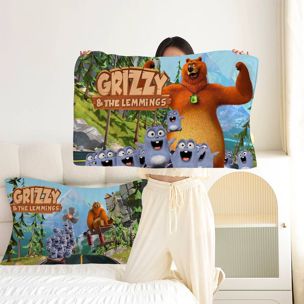 Comedy G-Grizzly And L-Lemming - Home Textiles Là Gì avis et prix