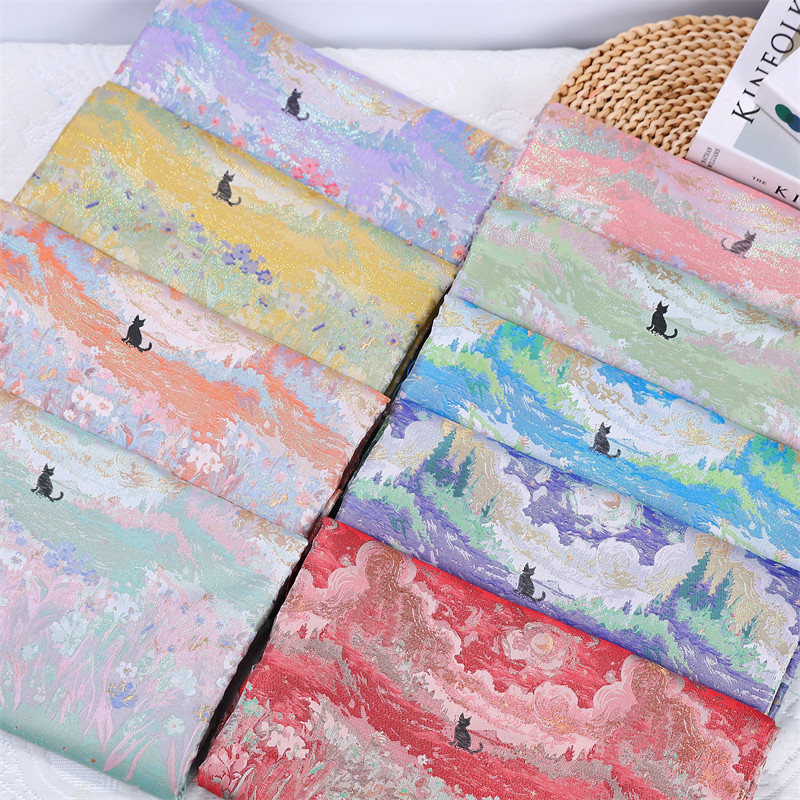 Tissu Jacquard Brocart Doré Te - Home Textiles Trends avis et prix