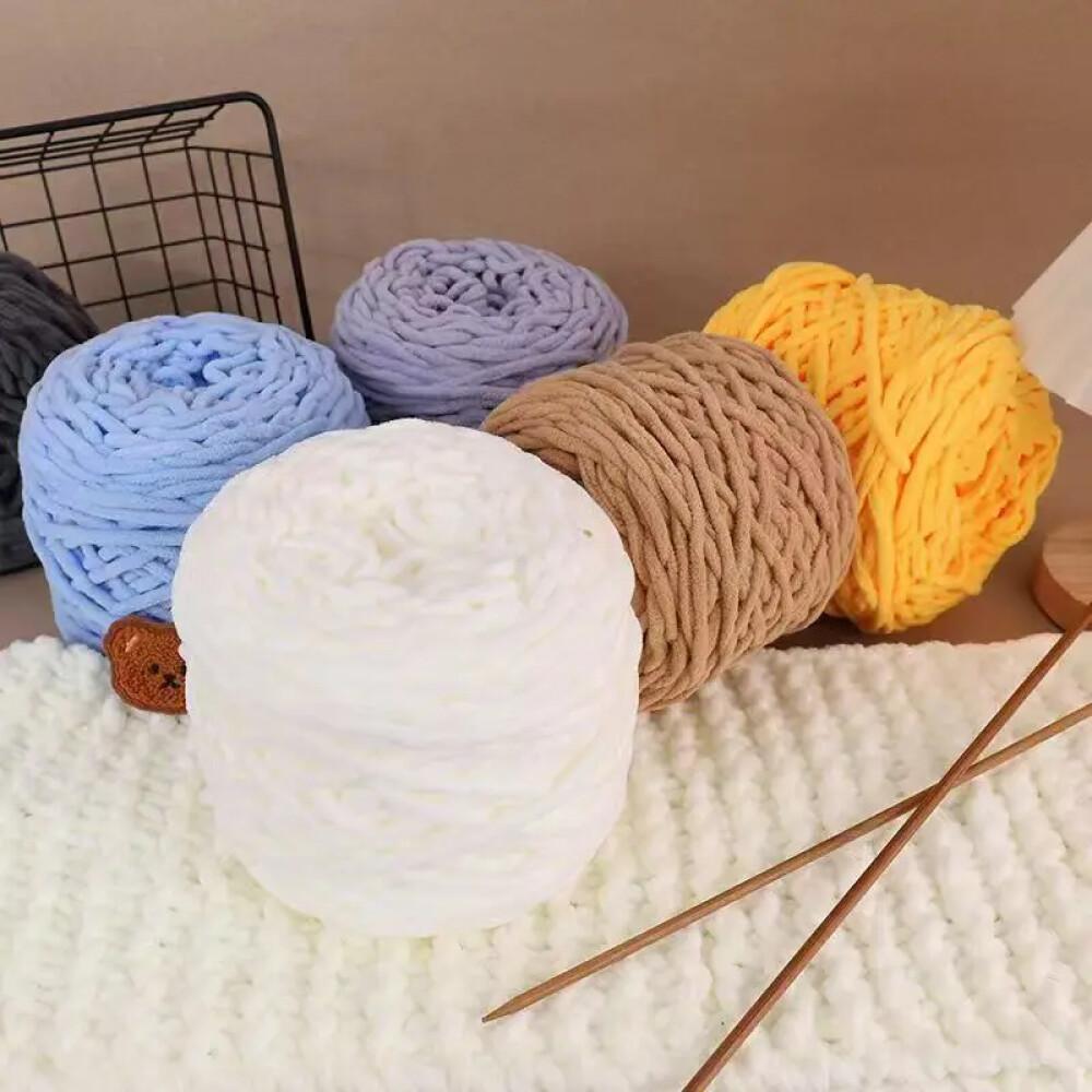 Fil à tricoter Chenille 100g,  - Wool Blanket Herringbone avis et prix