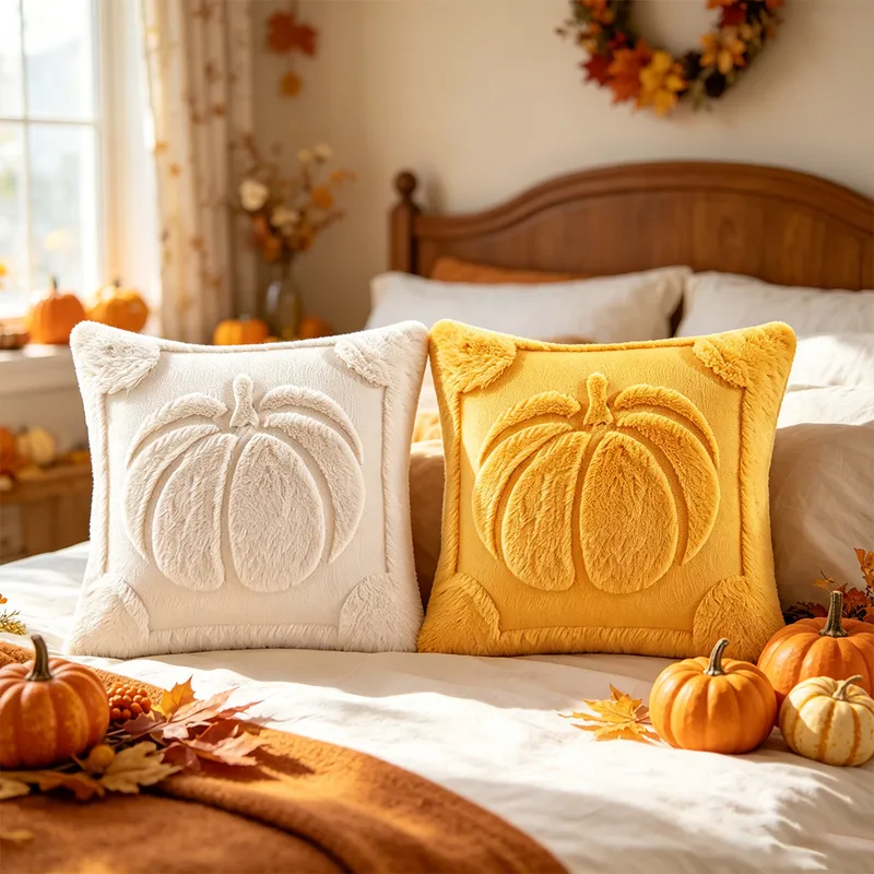 Housse de coussin citrouille d - Home Textiles Manufacturer avis et prix