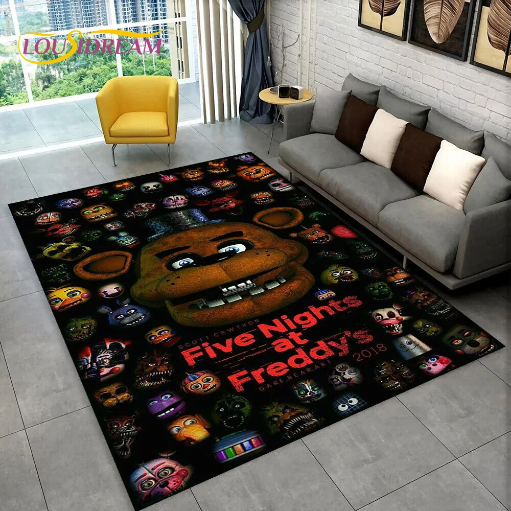 Tapis de jeu d'horreur FNAF Fr - Home Textiles Sale avis et prix