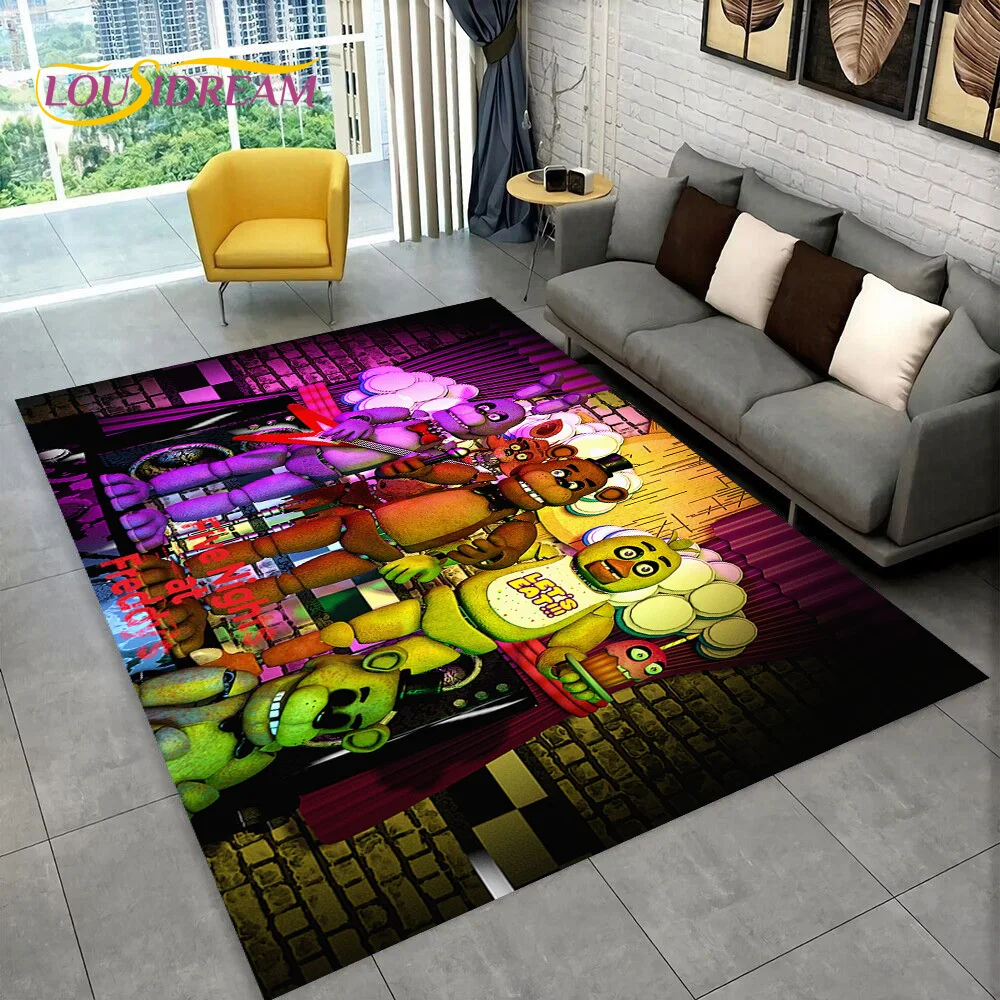 Tapis de jeu d'horreur FNAF Fr - Home Textiles Sale avis et prix