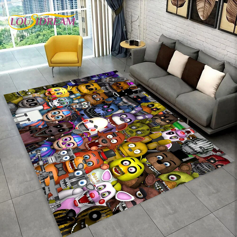 Tapis de jeu d'horreur FNAF Fr - Home Textiles Sale avis et prix