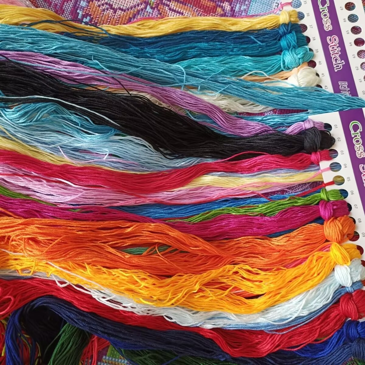 Kit de broderie DIY style chin - Home Textiles Discount avis et prix
