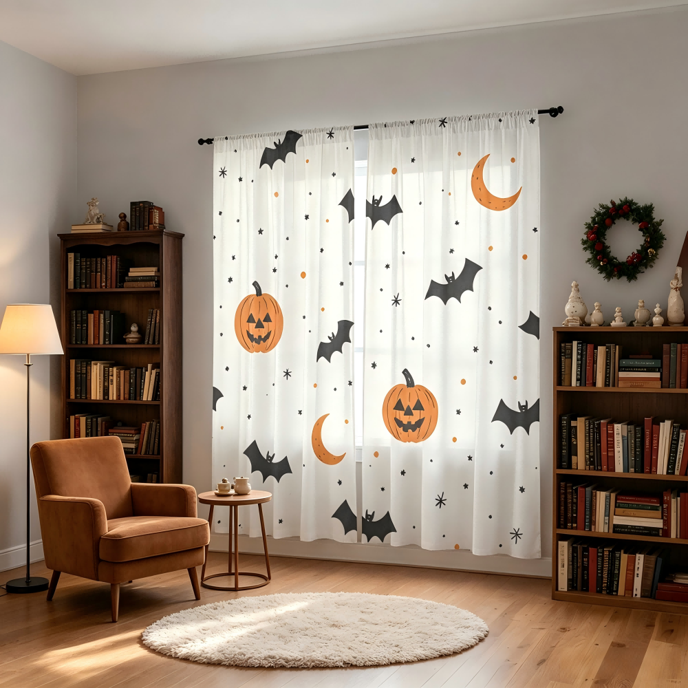 Lot de 2 rideaux transparents  - Curtain Sheer Voile avis et prix