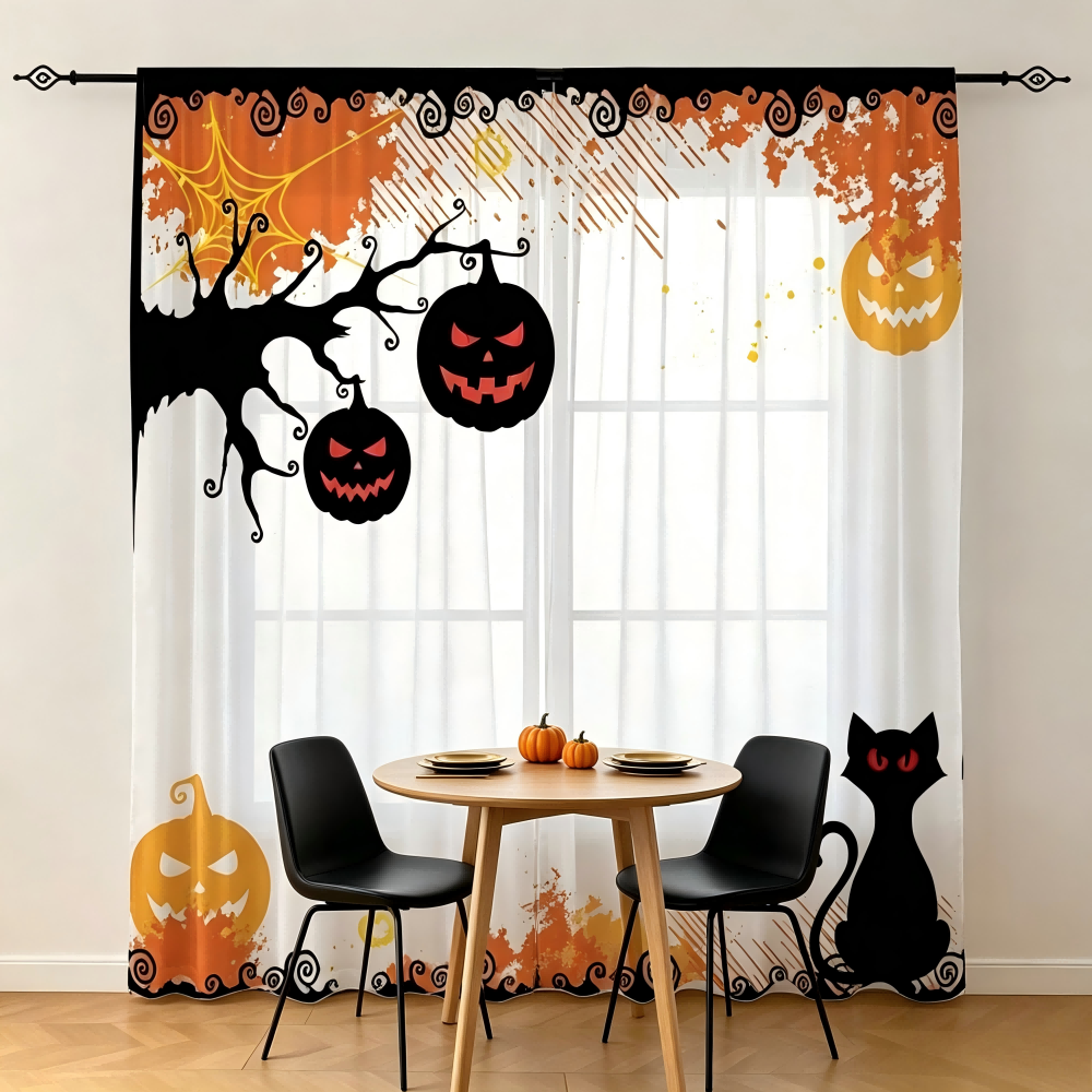 Lot de 2 rideaux transparents  - Curtain Sheer Voile avis et prix