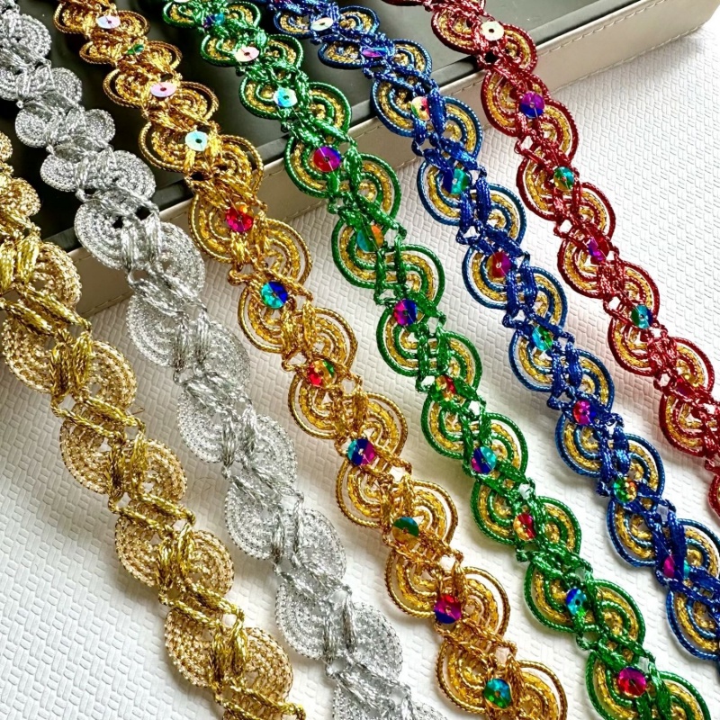 Ruban à paillettes en forme de - Home Lines Textiles avis et prix